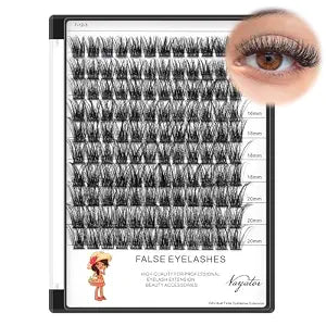 ýýýVAYATOR Lashes Mixed Kit/False Lashes Lash Bond & Seal Kit Multiple styles To Choose 8-20mm Mix D Curl/DD Curl Makeup Cluster Grafting Eyelashes Individual Extension (C#8-10-12-14mm Mixed)