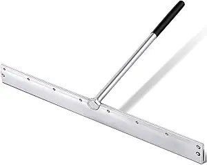 Yaocom 17.25 Inch Sheet Metal Folding Hemming Tool Steel Metal Bender Standing Seam Roofing Tool for HVAC Duct Roofing Panels Bending Forming, Folds up to 24 Ga Steel 1" Depths(Silver,Long Handle)