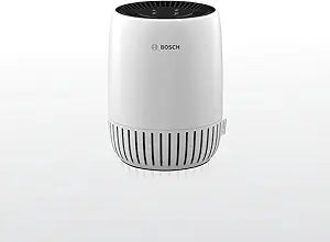 BOSCH Air Purifier for Home, Small Spaces (Covers, 500-sq ft), 2-in-1 Filter for Pollen, Smoke, Dust, Dander, Outdoor Pollution, Odors, Air 500, White