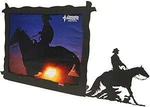 Innovative Fabricators, Inc. Reining Horse 8X10 Horizontal Picture Frame