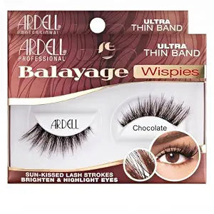 Ardell Balayage Wispies Chocolate False Eyelashes, 1 Pair (Pack of 2)