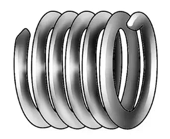 Helicoil, A1185-6CN562, Helical Insert, 304SS, 3/8-16, PK100