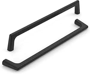 10 Pack 6.3 Inch(160mm) Kitchen Cabinet Handles Matte Black Cabinet Pulls Kitchen Cabinet Hardware Drawer Pulls for Cupboard Wardrobe