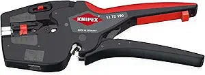 KNIPEX Nexstrip Multi-Tool for Electricians with Non-Slip Plastic Grips 190 mm, 12 72 190