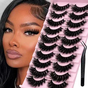 BEYELIAN Mink Lashes Strips Full Volume False Eyelashes