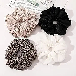 Scrunchies Hair Ties for Women Big Silk Satin Scrunchie Large Oversized Ligas Para el Cabello De Mujer Decorations Cute Jumbo Coth Ponytail Hair Scrunchy Giant Purple Hair Accessories Gift for Girls