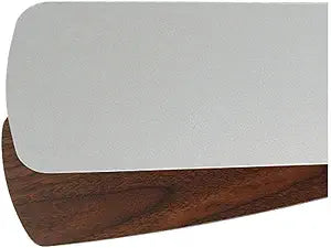 Quorum 6056524179 Breeze 9 60" Fan Blades, Silver/Walnut