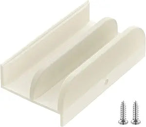 M6219 Sliding Shower Door Bottom Guide for Top Hung Tub Enclosure Systems