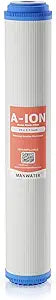 Max Water Slim Blue 20" x 2.5" Whole House Tannin Reduction Water Resin (for Tannins Only) Replacement Anion Filter Compatible with 20" Slim Blue Whole House Systems