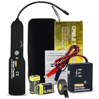 Automotive Circuit Tracer & Wire Tracker 6-42V DC Wire Short Finder, Circuit Tracker, Circuit Tester & Circuit Scanner for Car, Boat, Trailer - Open/Short Circuit Detection Tool EM415PRO