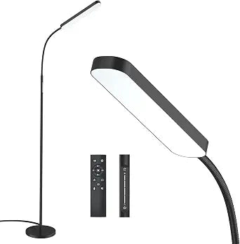 Wio-Mio Floor Lamp, 15W/1000LM Bright LED Floor Lamp with Stepless Dimming