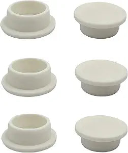 6PCS Round Sink Overflow Cover,Reusable Sink Spillover Caps for Kitchen Bathroom Basins Decorating Sink Hole