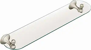 Moen DN7790BN Lounge Bathroom Vanity Shelf, Brushed Nickel