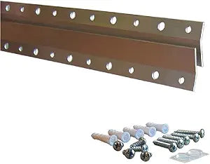 PHS French Cleat Picture Hanger - 18 inch 10 Pairs - Heavy Duty Z Clip System, Supports 90lbs - Mirror Hanging Kit, Picture Hanging Hardware, Whiteboard & Headboard Wall Mounting Brackets