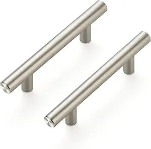 Ravinte Cabinet Handles, Brushed Nickel,5" Length,3" Hole Center,30 Pack