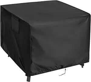 Kingling Outdoor Table Cover Square, 48 inch Square Patio Table Covers, Waterproof Small Outdoor Table Cover Patio Furniture Covers - 48"L x 48" W x 36" H