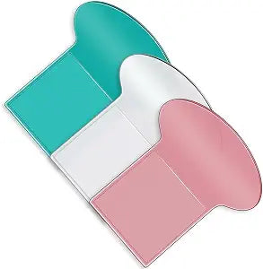 Toilet Seat Lift Handle 9 Pack Self Adhesive Toilet Lid Lifter for Bathroom No Touch Toilet Seat Handle Hygienic Toilet Seat Raiser Clear Pink Green