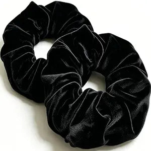 Velvet-Scrunchies for Women Hair-Ties Jumbo Ponytail Holder Hair Accessory