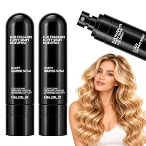 2PCS Peach Scented Volumizing Setting Spray, Fluffy Hair Shaping Spray，0A