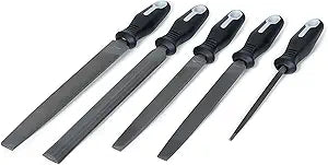 Crescent Nicholson 5 Piece General Purpose File Set with Ergonomic Handles | 22040HNNN