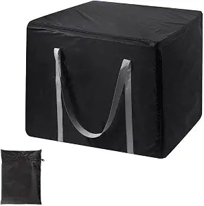 Uranshin 105 Gallon Patio Cushion Storage Bag with Zippers and Handles