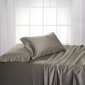Royal Hotel King Pillowcases 600 TC Viscose from Bamboo Pillowcases, Gray