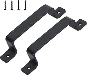 Barn Door Handles Heavy Duty Rustic Gate Handle 2 Packs,7.4 inch Sliding Door Pulls for Indoor/Outdoor Gate,Shed,Sliding,Garage,Closet,Drawer