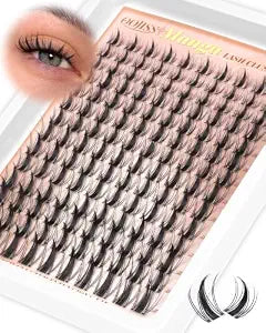 Fairy Lash Clusters Manga Eyelash Clusters 10-18mm Wispy Lashes Clusters