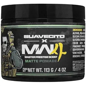 Suavecito Pomade Matte (No Shine) Formula 4 oz, 1 Pack - Medium Hold Hair Pomade For Men - Matte Hair Paste For Natural Texture Hairstyles Call Of Duty Master Prestige