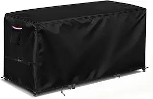 TheElves Bar Cover 54", Outdoor Bar Height Table Covers Waterproof, Heavy Duty Cover for Patio Dining Set, Bar Stools, High Top Table and Wicker Furniture - 54"L x 26"W x 40"H
