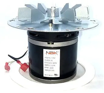 Blower Motor, Exhaust 115V, 60Hz, 3000 RPM, 0.31A - NBK-20139Γ St. Croix Γ (Special Order)