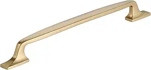 Amerock Highland Ridge 10-1/16 inch (256mm) Center-to-Center Champagne Bronze Cabinet Pull, BP55329CZ