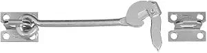 National Hardware Safety Gate Hook, 6 in, Steel, Zinc Plated