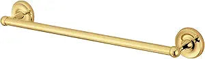 Kingston Brass BA312PB Classic 18-Inch Towel-Bar, Polished Brass