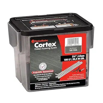 Fastenmaster Collated Cortex Hidden Plug Fasteners for Trex Decking  Tide Pool (100 ln/ft)