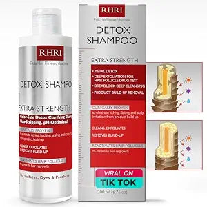RHRI Detox Shampoo For Product Build up Detoxify & Nourishes Follicles