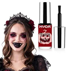 KYDA Professional Halloween Black Tooth Paint for SFX Makeup