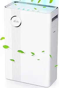 Home Air Purifier for Large Room up to 1076 Sq. Ft., Upgraded H13 True HEPA Air Filter for Pets Dander, Dust, Smoke, Pollen, Odor, VOCs Eliminators for Office, Bedroom, Kitchen (Available for California)