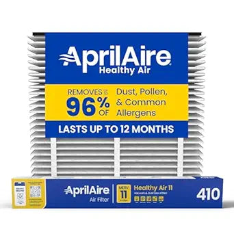 Genuine AprilAire 410 Replacement Filter for AprilAire Whole House Air Purifiers - MERV 11, Clean Air & Dust, 16x25x4 Air Filter (Pack of 1)