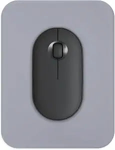 Small Mouse pad, with Edge-Sewn Design, extends Service Life by Twice, occupying the Optimal Size for the Mouse and Wrist Position. (Grey)