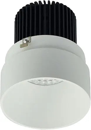 Nora Lighting NIO-2RTLNDC30XMPW/10 2" Round Trimless Non-Adj. Deep Cone Recessed Light White