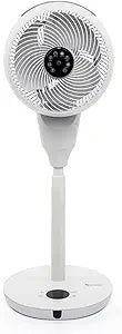Meaco MeacoFan 1056P Pedestal fan, Air Circulator Award-winning, super-quiet, energy-efficient pedestal fan for bedroom and general home use