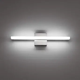 Combuh Bathroom Light Fixtures Over Mirror, Modern Bath Wall Lamp Chrome