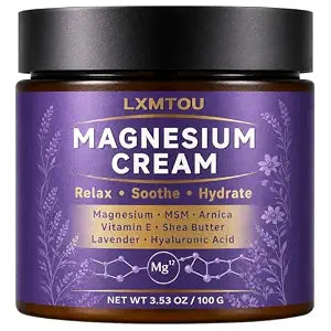 Magnesium Cream with MSM & Arnica for Sleep & Muscle Comfort