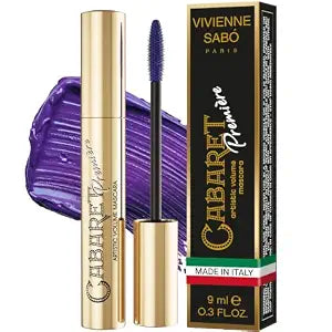 Vivienne Sabï¿½ï¿½ï¿½ï¿½ï¿½ï¿½ Cabaret Premiere Purple Mascara, Volume and Length, Defining, Curling, No Flaking, No Clumping, Smudge Proof, Washable, Cruelty-Free, Made in Europe, (04 Purple), 0