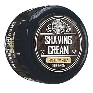 Viking Revolution Shaving Cream for Men - Spiced Vanilla - 5.3 oz