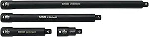 Astro Tools 78004 4pc 1/2" Drive Goliath High Torque-Saver Impact Extension Bar Set 2.5" -15"