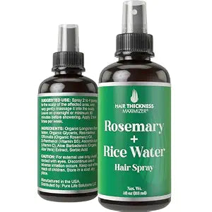 Hair Thickness Maximizer Longsheng Rice Water + Rosemary Hair Growth Spray