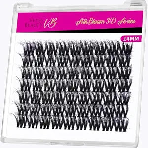 VEYESBEAUTY Lash Clusters Fluffy Individual Eyelash Extensions VBmuse 14mm