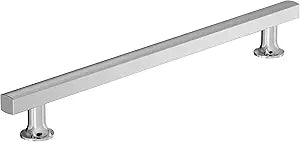 Amerock Corp BP3711026 Everett Appliance Pull, 12 in (305 mm) Center-to-Center, Polished Chrome